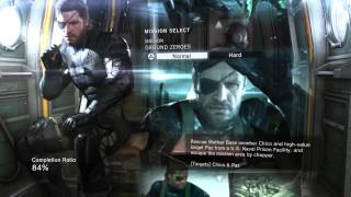 Metal Gear Solid V Ground Zeroes  Ground Zeroes Hard Mode Walkthrough  S Rank  Time 090809 [upl. by Lrem]