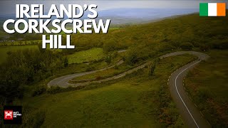 4K Drone Footage of Corkscrew Hill in County Clare Ireland [upl. by Aisyram]