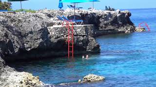 Jamaica Cliff Jumping at Rockouse Hotel [upl. by Kraska537]