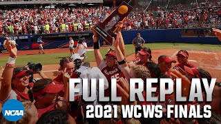 Oklahoma vs Florida State 2021 WCWS Finals Game 3  FULL REPLAY [upl. by Ama776]