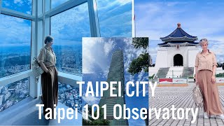 Taipei City Taiwan Taipei 101 Observatory [upl. by Noled675]