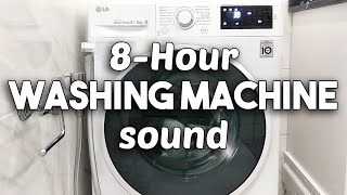 8 hours of washing machine sound  washing machine asmr bruit machine a laver and white noise [upl. by Elaweda741]