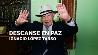 Fallece Ignacio López Tarso  Hasta siempre Macario [upl. by Akinnej]