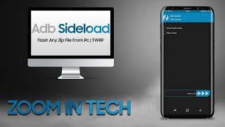 How To Flash a Zip File From Pc  Adb Sideload TWRP [upl. by Rikahs]