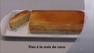 Flan à la noix de coco [upl. by Egrog]