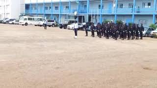 Concours dordres serrés et de chants du Prytanée Militaire de Libreville [upl. by Nehtanhoj]