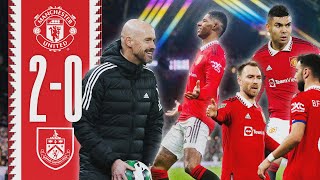 Back In Business 👊  Man Utd 20 Burnley  Highlights [upl. by Notnirt]