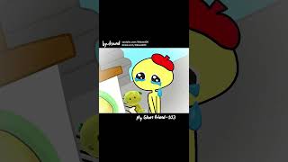 103  Bob crying while sleeping😴👻👻  myghostfriend animation shorts dsand anime cute [upl. by Cuttie18]