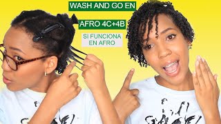 Natural Hairstyles  How to Style 4C4B Hair [upl. by Perri]