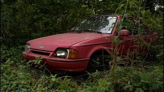 Starting Ford Escort XR3i After 8 Years  Test Drive [upl. by Mikkanen55]