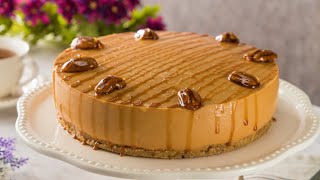 Cheesecake de Cajeta sin Horno [upl. by Badr700]