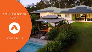 7 11 Klipspringer Court Greenbank  House Tour  Chris Gilmour [upl. by Ykcin]