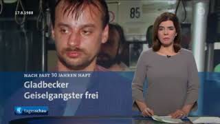 Bankräuber Dieter Degowski Frei  Tagesschau  16022018 [upl. by Nosidda]