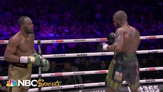 HIGHLIGHTS Viddal Riley defends English cruiserweight title vs Mikael Lawal  NBC Sports [upl. by Ocirled6]