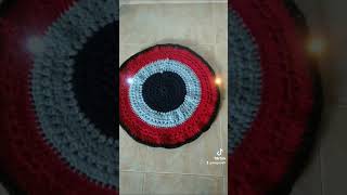 Tshirt yarn door mat [upl. by Yngad]