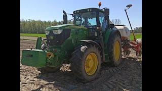 Siew Kukurydzy 2021  John Deere 6135M  Kuhn Maxima 3 TS  Usługi Rolnicze LEON  info w opisie [upl. by Nylleoj70]