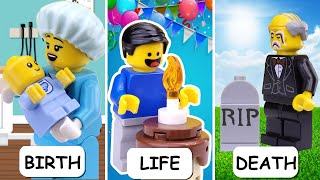 I Built A Lego Minifigures Entire Life Story [upl. by Gemina852]