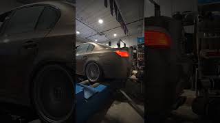 S85EVO Dyno Run  E60 M5 V10 with Infinity V3 Headers Eisenmann Sport and Schrick cams [upl. by Ladew360]