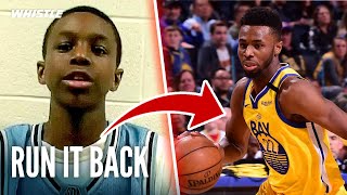 12YearOld Andrew Wiggins Asks Basketball Questions To His FUTURE Self 👀 [upl. by Adrahc]