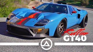 Custom Widebody Ford GT40 Restomod  8000 RPM Monster [upl. by Malia]