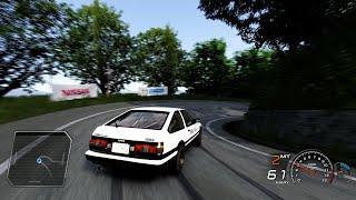 Assetto Corsa 🎮｜Nagao Downhill｜AE86 11K RPM [upl. by Gypsy]