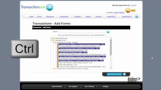 Instanet How to Add Forms to a Transaction File [upl. by Dorsey176]