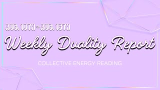 Weekly Duality Report 810816 [upl. by Ettenal]