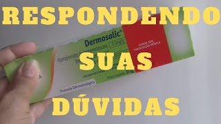 DERMOSALIC PARA MANCHAS DE MELASMA  RESPONDENDO DÚVIDAS [upl. by Buff]