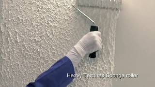 How To Use Bergers Select Heavy Texture For Textured Walls  Berger Paints Arabia [upl. by Elleval]