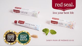 Red Seal Natural Toothpaste Proudly New Zealand Made [upl. by Keelin413]