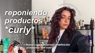 Mi NUEVA rutina curly 💗✨ Haul de productos  rutina efectiva lavado y definición pelo ondulado [upl. by Karia]