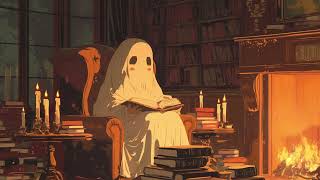 Halloween Ghost 🎃 Chill lo fi hip hop beats☕ Lofi Coffee Mix for StudyWorkRelax [upl. by Warring]