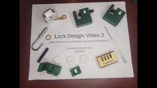 Lock Design 2 What is a Pick Proof Lock Is it Possible and How [upl. by Drucilla]