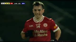 BRILLIANT BRILLIANT DARRAGH CANAVAN GOAL  TYRONE V MONAGHAN  2024 FOOTBALL LEAGUE [upl. by Ahselet]