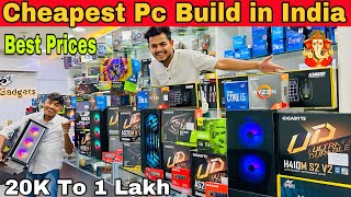 Cheapest Pc Build in India  Gaming Pc Build in Mumbai  20k to 1 lakh Pc Build lamington Road [upl. by Rutter]