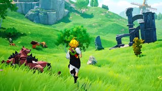 Seven Deadly Sins Origins  1st Official Trailer  NEW OPEN World Console Game [upl. by Odrude]