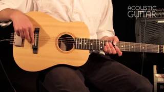 Review Traveler AG105 Guitar from Acoustic Guitar [upl. by Bal458]