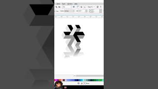 Corel draw logo design coreldrawdesign graphicdesign shorts youtube [upl. by Ilujna]