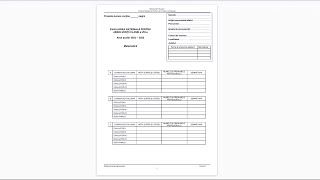 Testul 1 de antrenament Evaluare Nationala 2022  Clasa a 8a  Rezolvare [upl. by Tullus]