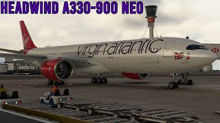 ✈️ EGLL ➔ KMIA ✈️ Headwind A330900  Long Haul 🎉 [upl. by Anaitat770]