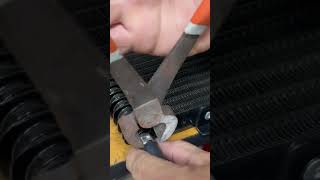 Get rid of those hose clamps and use an Oetiker Clamp mechanic garage diy tips fyp tools [upl. by Dicks508]