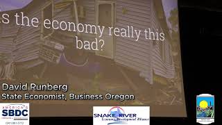 Damon Runberg State Economist With Business Oregon [upl. by Agnes485]