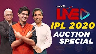 Cricbuzz LIVE IPL 2020 Auction As it happened [upl. by Yorgerg]