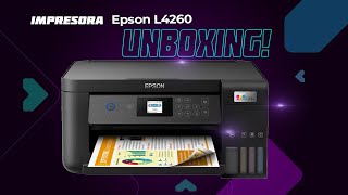 Unboxing de la Epson L4260  Impresora Multifuncional con Tanque de Tinta [upl. by Fara872]