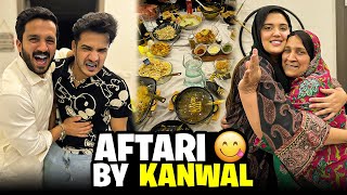 Aftari invitation at Kanwal Zulqarnain House🥗Surprise for Zulqarnain😁 [upl. by Tann]