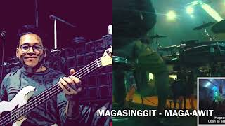 MAGADUOL  MAGASINGGIT  MAGAAWIT  BASS COVER  LionLamb Worship [upl. by Ethben752]