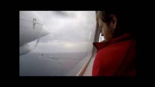 Worlds Shortest Flight Westray to Papa Westray [upl. by Narrat769]