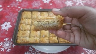 Easy Turkish Baklava Recipe [upl. by Wirth]