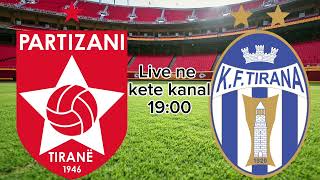 Tirana  Partizani Live [upl. by Emoraj]