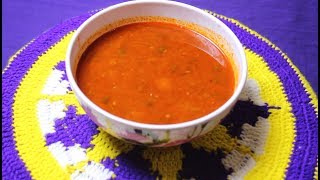 ತುಳು Udupi Style Rasam ಉಡುಪಿ ಸ್ಟೈಲ್ ಟೊಮೇಟೊ ಸಾರ್ Tomato Saaru Tulu CountNCook countncooktulu [upl. by Khorma]